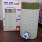 Durable insulated jug being carried by its sturdy handle, ready for adventure.