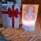 Lit 3D Lord Ganesh Frame adding spiritual ambiance to home interior