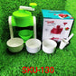 The complete manual gola maker set with accessories.