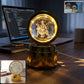 Detailed goddess design inside 3D crystal ball LED night lamp