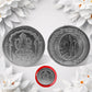 Close-up of the Decorative Ganesh Coin, showcasing intricate Lord Ganesha design.