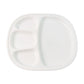 Partition plate highlighting separate compartments for different dishes