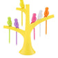 Playful bird-shaped fruit fork, a charming addition to any party or family meal.