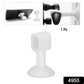 Mixed color silicone door stopper with self-sucking suction cup