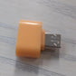 Detailed view of the Micro USB OTG adapter's connectors for reliable Android device pairing.