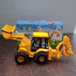 Box packaging for LALA Backhoe Loader Toy Truck