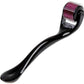 Packaging of the derma roller, detailing its benefits for skin and hair.