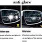 HD clear protective film applied on car side windows for fog resistance