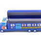 Close-up of the metal pencil case showing its practical design for school children.