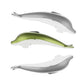 Dolphin massager with multiple interchangeable massage nodes