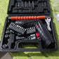 Lifestyle shot of the Cordless Electric Screwdriver being used for a home repair task.