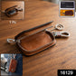 Car key case pouch with zip and clip for easy carrying