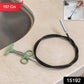 Drain cleaning snake tool removing pipe blockage