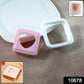 Heart Shape Sandwich Cutter in use making kid-friendly shaped sandwich