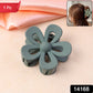 Finished flower hair clip showcasing its elegant style and secure grip