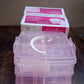 Multi-purpose plastic organizer box, perfect for keeping small items neat and tidy.