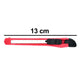 Pack of 12 durable paper cutter knives with snap-off blades