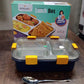 Durable stainless steel lunch box three compartment tiffin set for food storage
