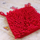 Microfiber hand towel, ultra absorbent for kitchen and bath.