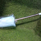Complete toilet brush and holder set, essential for bathroom hygiene.