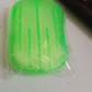 Group of colorful travel paper soap sheets for hygiene on the go