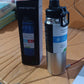 Stainless steel vacuum insulated water bottle in stylish design