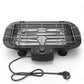 Enjoying healthy grilled food with the Siplix electric grill.