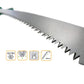 The BoltForce Chromium Steel Saw blade with its protective plastic sheath.
