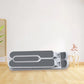 Compact foldable tablet stand with durable fibre construction.