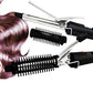 Sleek black Hair Curling Iron with barrel for easy styling.