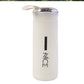 Glass water bottle suited for gym and office hydration