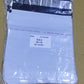 Detailed view of the robust, tamper-proof adhesive seal on a courier bag.