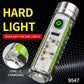 Durable USB rechargeable LED flashlight for outdoor use.