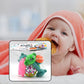 A collection of safe and fun baby rattles and toys.