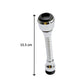 Adjustable sprinkler and sprayer head highlighting flexible design for home use.