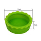Detailed view of the flexible and durable silicone material of the bottle caps.