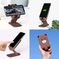 Flexible foldable mobile stand, easily adjusting to various viewing angles for comfort.