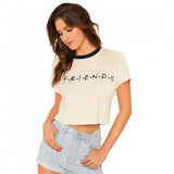 Generic Women's Cotton Western Wear T Shirt (Cream)