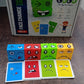 Multicolor educational emotion expression puzzle cubes for kids
