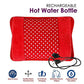 Ergonomic design of the soft velvet electric heat pack.