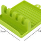 Multi-functional kitchen tool holder for various cooking spatulas.