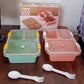 High-quality, durable plastic lunch box designed for active children.