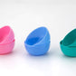 A complete view of the BPA-free snack set, emphasizing its compact and functional design.