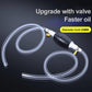 Manual liquid transfer pump, highlighting the hand-operated bulb for easy use.