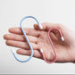 Multiple S hooks on a standard rod, demonstrating their easy application for various items.