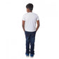 Generic Boys Cotton Will Be Cool Half Sleeve TShirt (White)