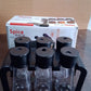 Kitchen spice jars with organizer stand to keep spices fresh
