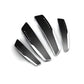 Generic Pack Of 4 Winner Plastic Car Door Guard Universal For Car (Black)