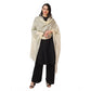 Generic Women's Cotton Embroidered Dupatta (Off-White, Length: 2.25 to 2.50 Mtr)