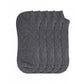 Generic 5 Pairs Unisex Casual Cotton Blended Solid Ankle length Socks (Dark Grey)